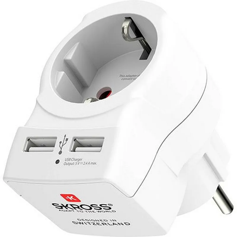ADAPTADOR USB HUB BRANCO SKROSS
