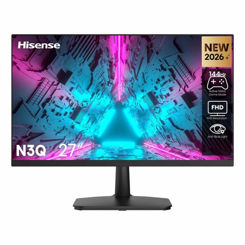 MONITOR 27" FHD 1920X1080P 144HZ IPS FLAT HISENSE