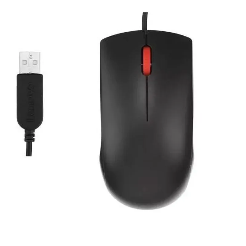 RATO C/ FIO 120 1600DPI PRETO LENOVO