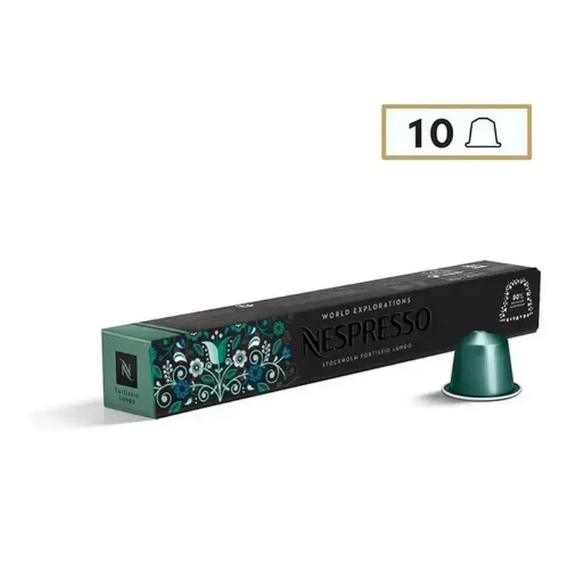 CAIXA 10 CÁPSULAS NESPRESSO STOCKHOLM LUNGO