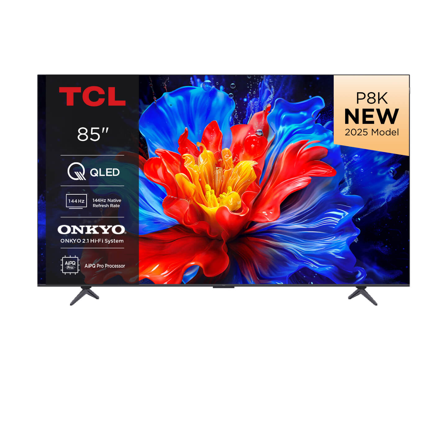 TV 85″ 4K SMART QD-MINILED GOOGLE UHD TCL